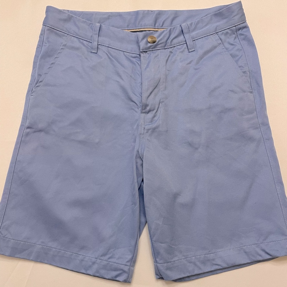 The Beaufort Bonnet Company Charlie Chino Shorts in Park City Periwinkle